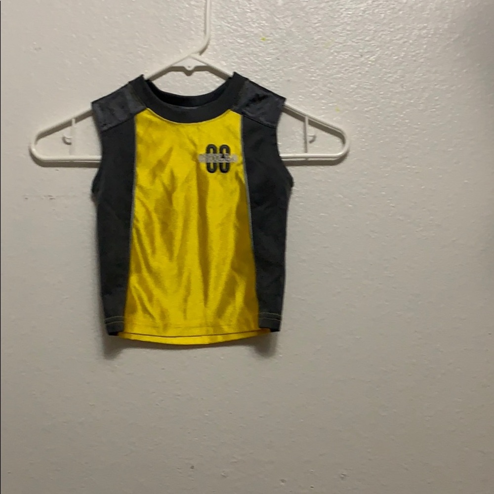 Tank top and shorts for little boys